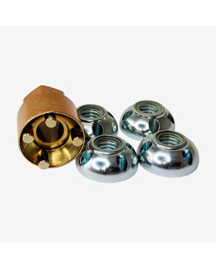 Light Force Anti Theft Security Nuts | Venom LED/Genesis LED/Striker LED/HTX2/BEAST